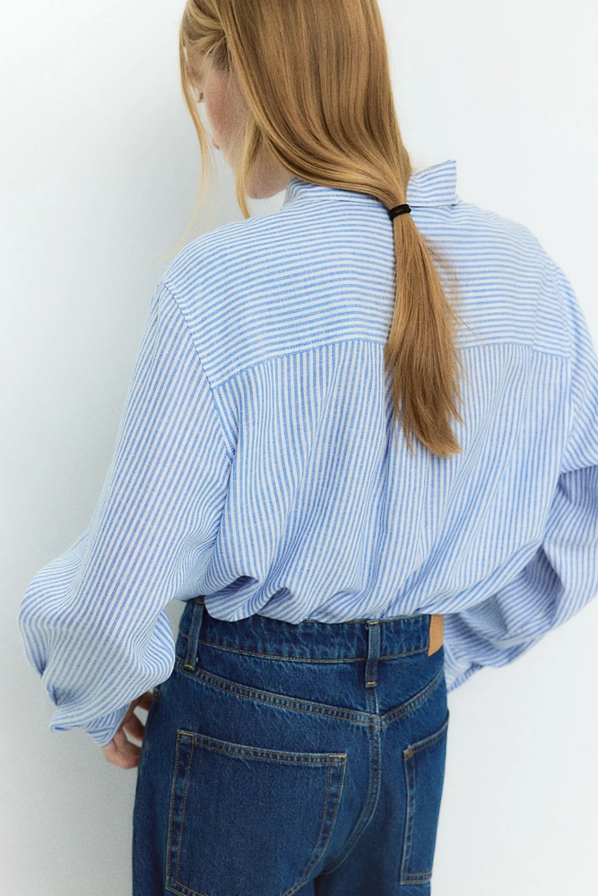 Linen-blend Shirt