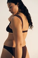 Bas de maillot échancré