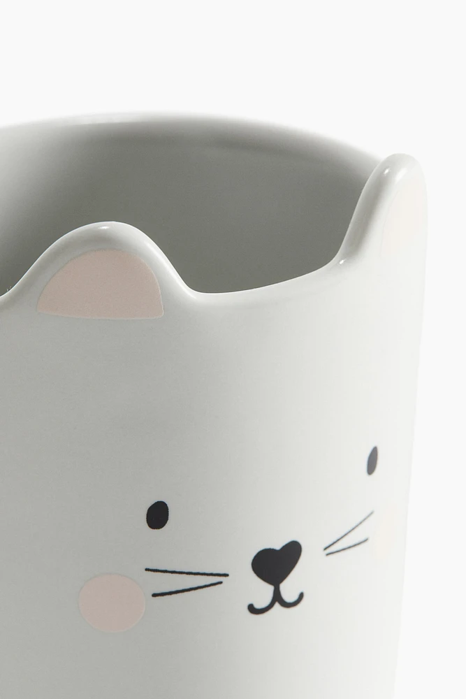 Porcelain Mug with Motif