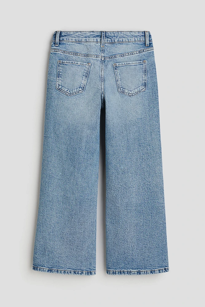 Baggy Fit Bootcut Leg Jeans