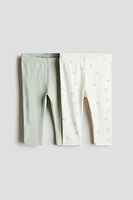 Lot de 2 leggings
