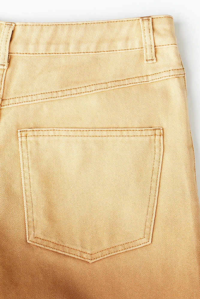 Frayed-edge Bermuda Shorts