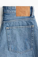 High-Waist Denim Shorts