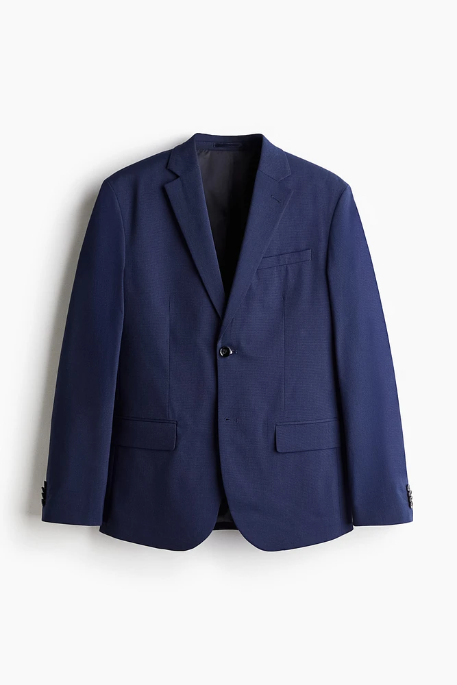Veste classique à fermeture droite