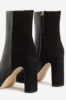 Leather Boots with Heel