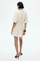 Belted Cargo Dress