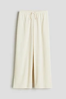 Crinkled Jersey Pants