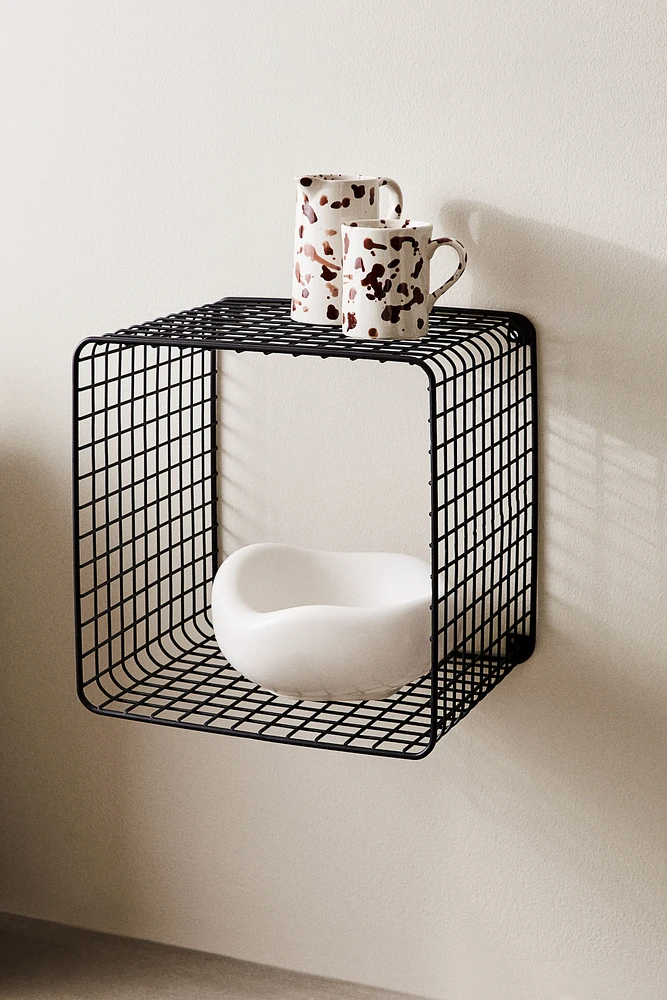 Metal Wire Wall Shelf