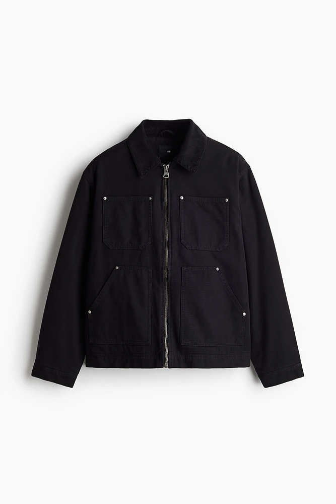 Loose Fit Padded Utility Jacket