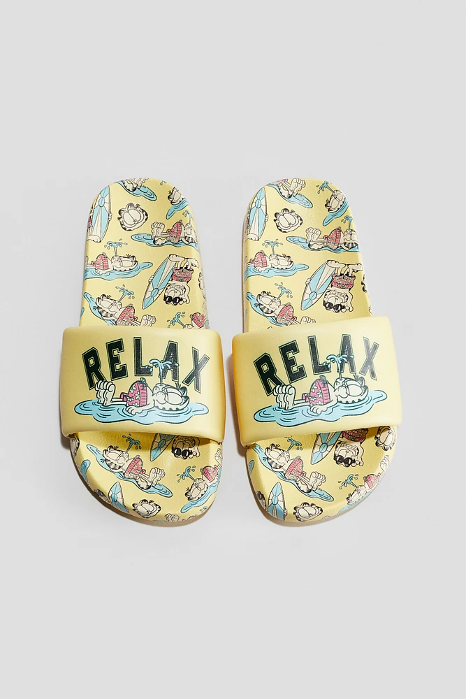 Chaussures de piscine imprimées
