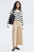 Wide-Leg Dress Pants