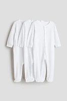 Lot de 3 pyjamas en coton