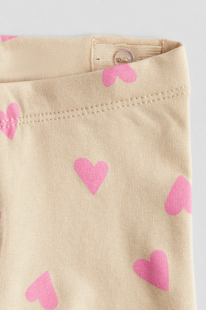 Legging en jersey de coton