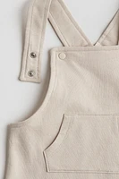 Salopette short en molleton