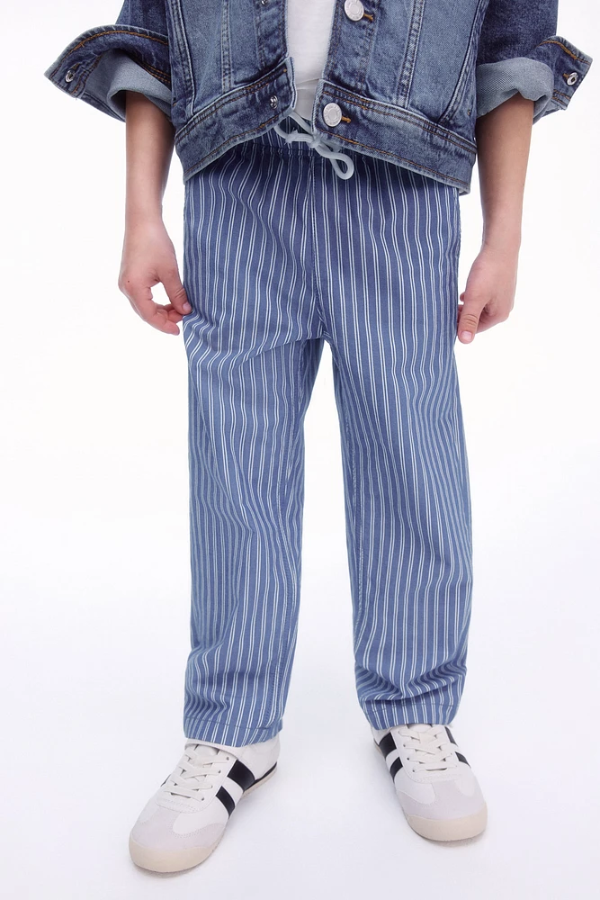 Cotton Poplin Pants