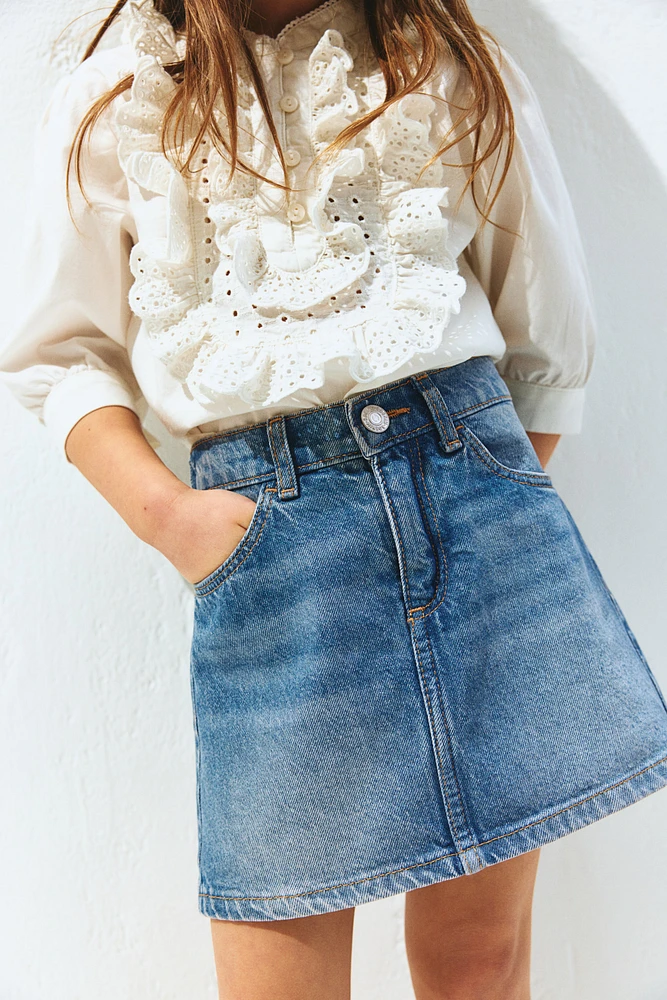 Jupe en denim