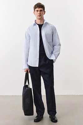 Regular-Fit Linen Pants