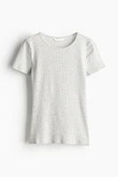 Ribbed T-shirt