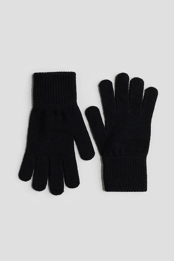 Fine-Knit Gloves