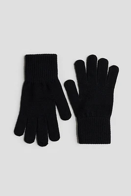 Gants en tricot fin