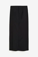 Dressy Twill Maxi Skirt