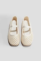 Net Ballet Flats