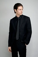 Skinny-Fit Single-Breasted Jacket