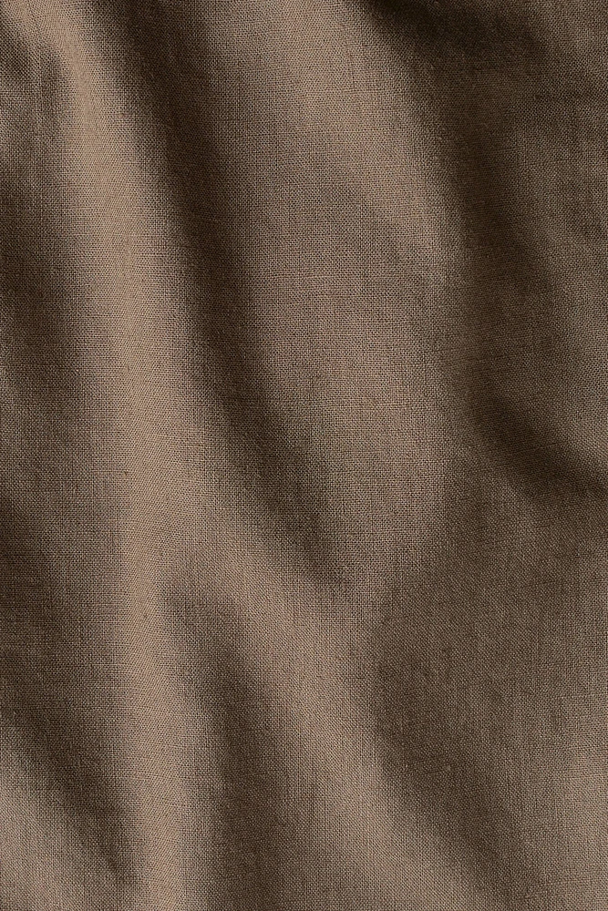 Relaxed-Fit Linen-Blend Shorts