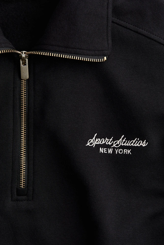 Half-zip Sweatshirt