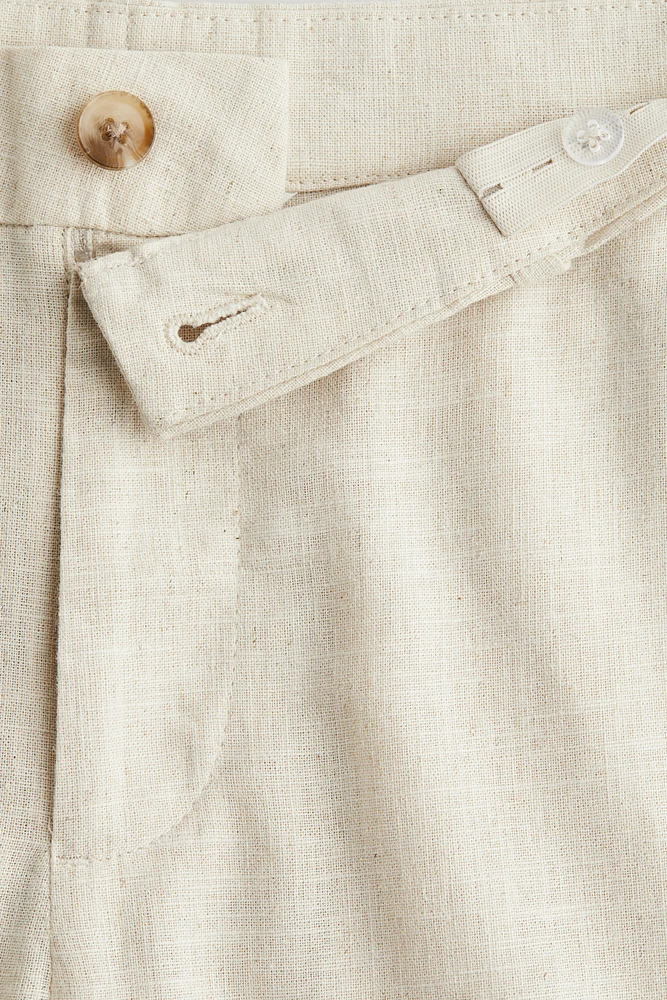 Linen-Blend Suit