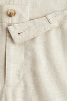 Linen-Blend Suit