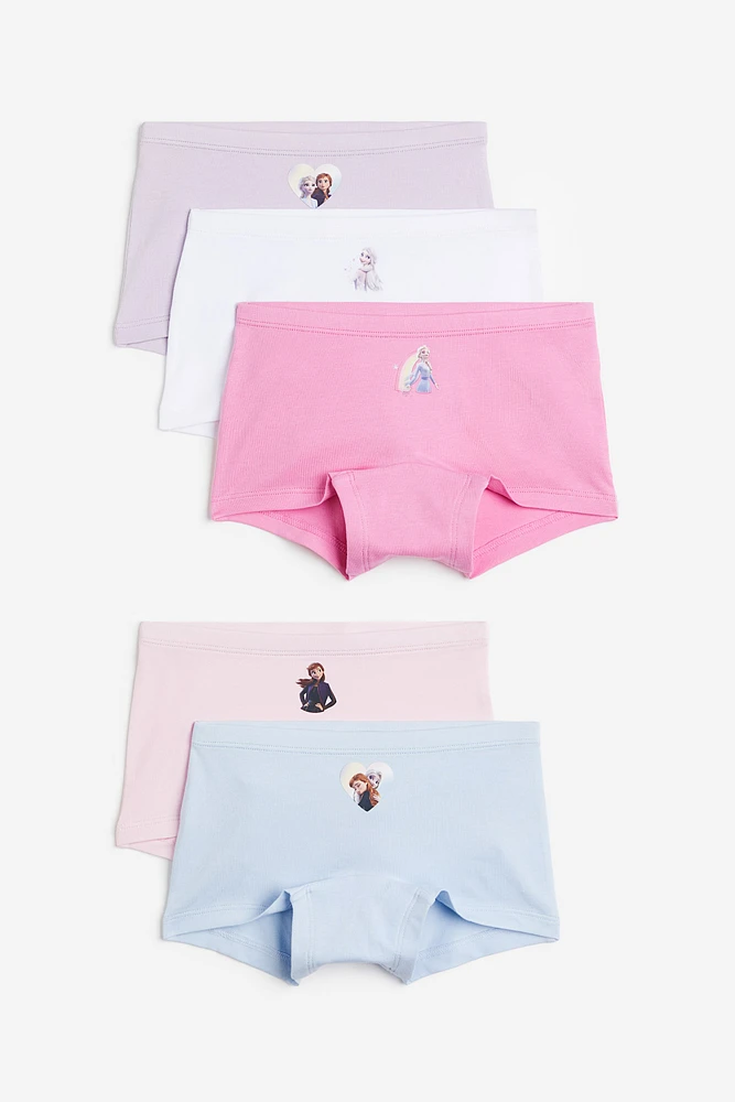 5 caleçons boxeurs en coton
