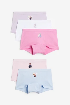 5 caleçons boxeurs en coton