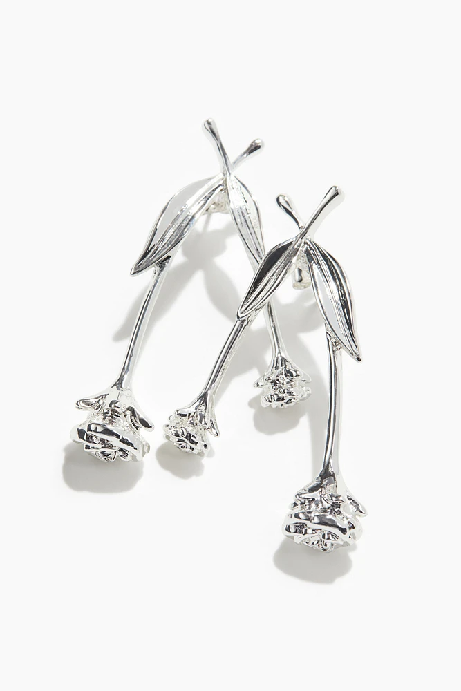 Twig-shaped Earrings