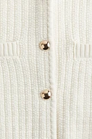 Moss-Knit Cardigan