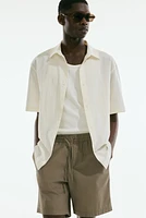 Regular-Fit Canvas Shorts