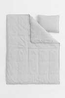 Linen Twin Duvet Cover Set