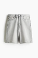 Relaxed Fit Denim Shorts