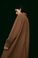 Knee-length coat