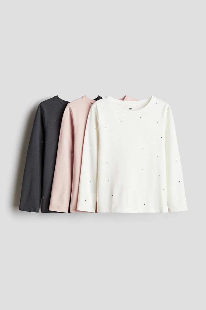 3-pack Long-sleeved Tops