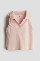 Tank Top with Collar