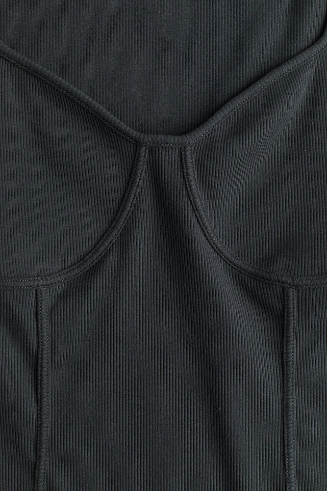 Haut façon corset