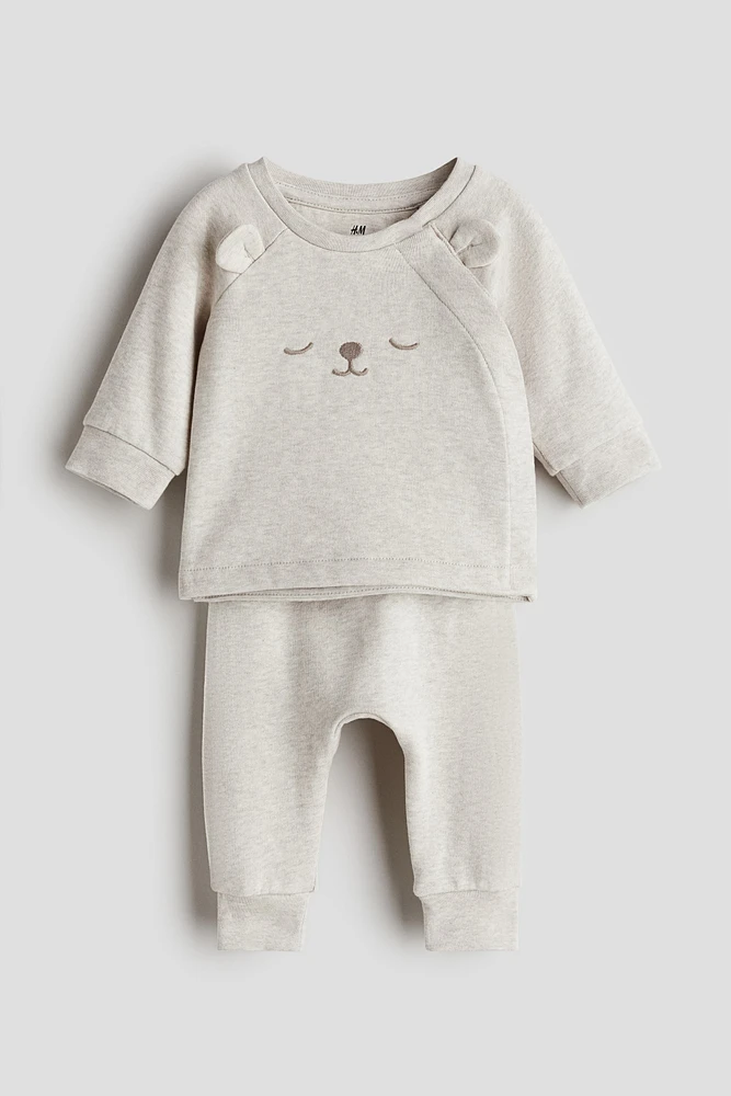 2-piece Cotton Sweatsuit