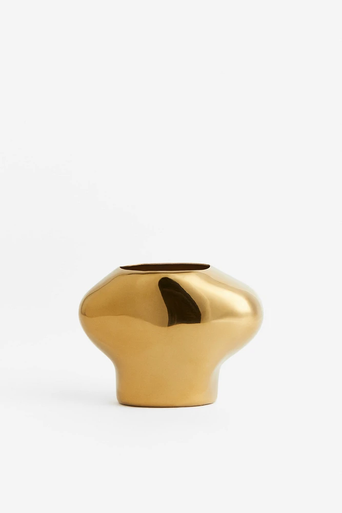 Small Metal Vase