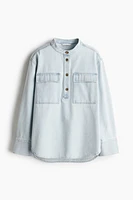 Loose-Fit Denim Shirt