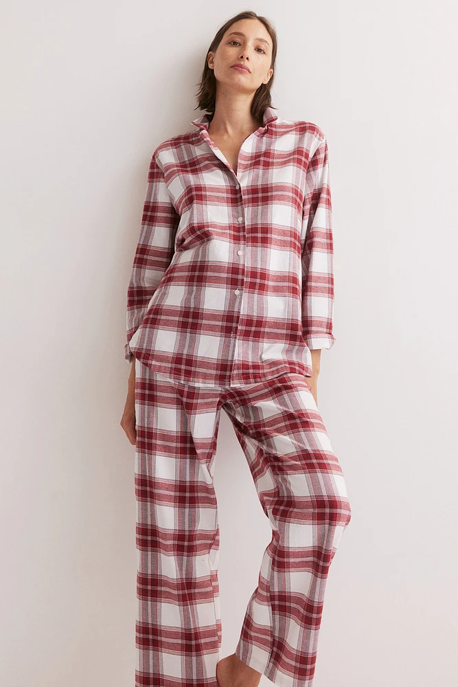 Pyjama MAMA en flanelle de coton