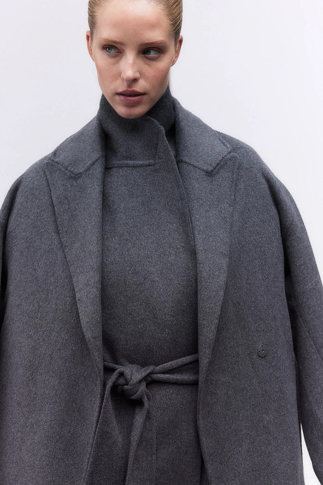 Handmade Wool-Blend Coat