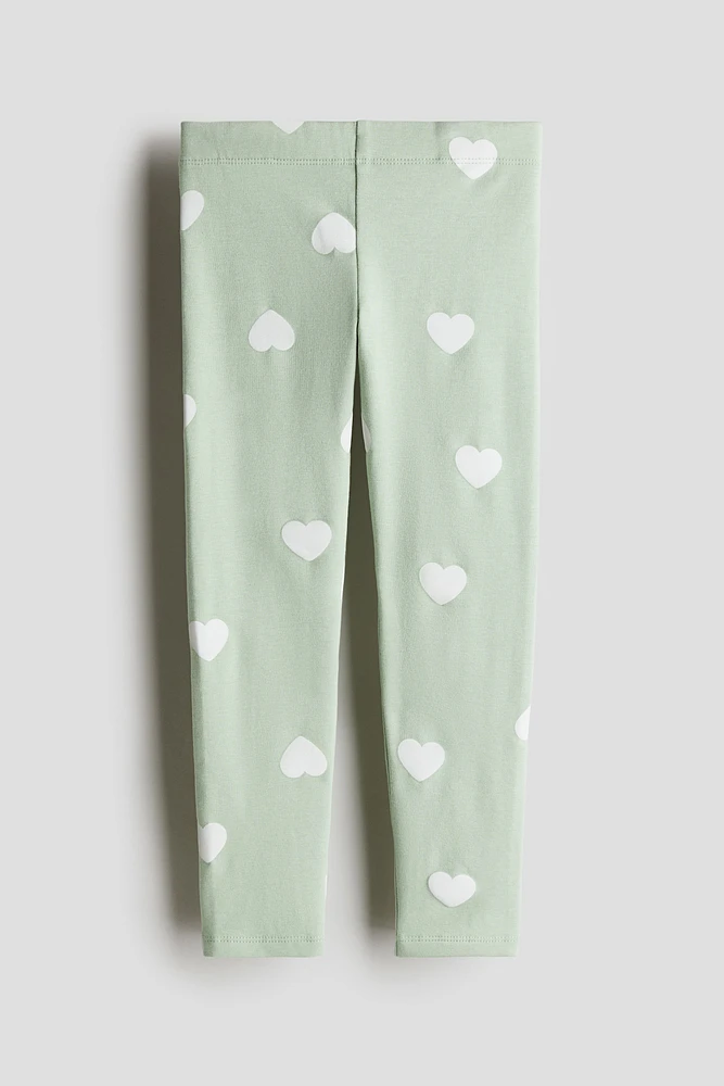 Brushed-inside leggings