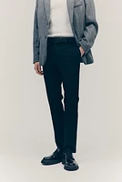 Slim-Fit Tailored Pants