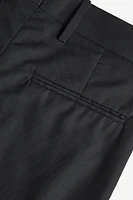 Loose Fit Twill Dress Pants